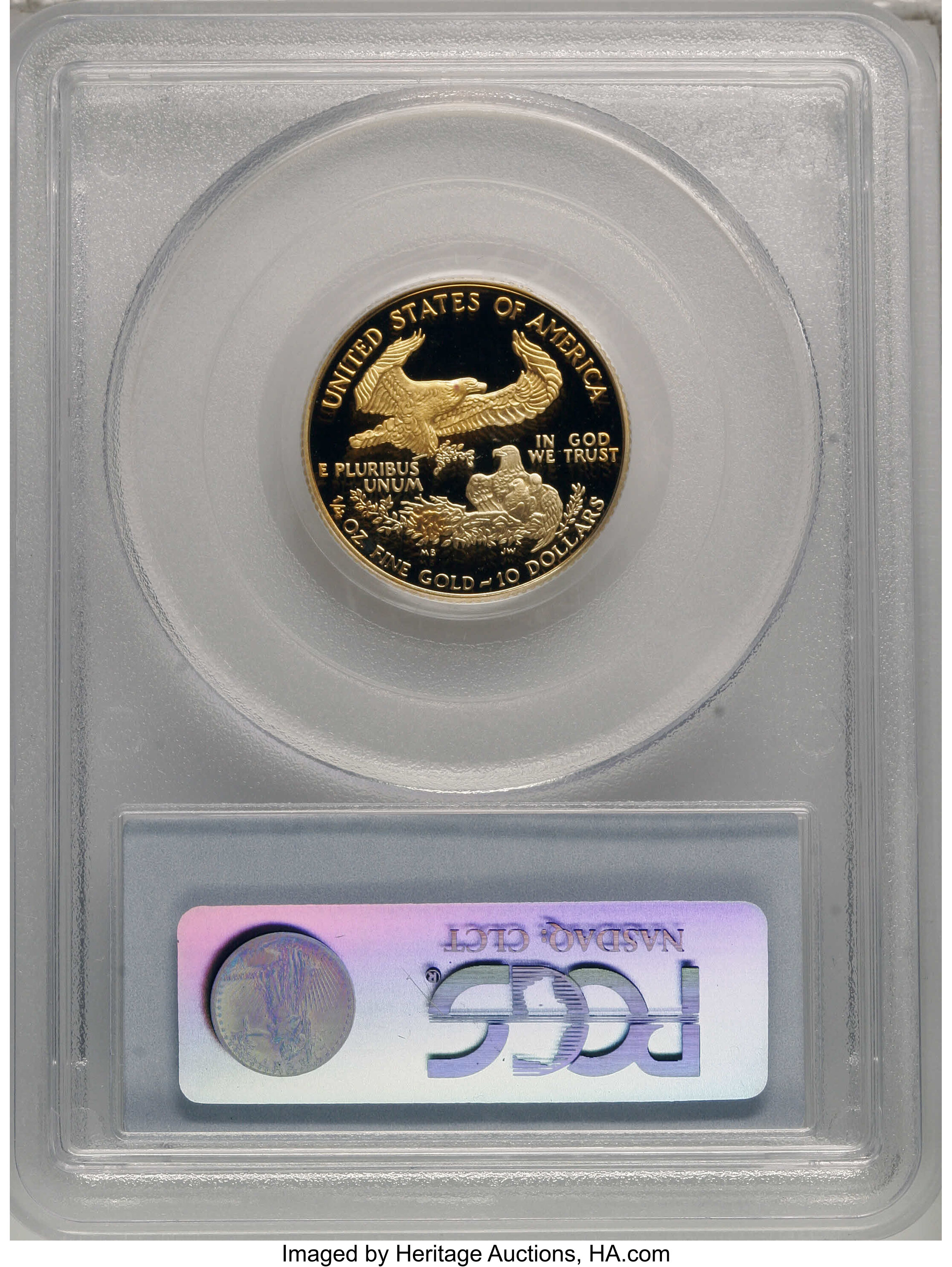 1994-W $10  Gold Eagle PR DCAM PR66 DCAM thumbnail 4
