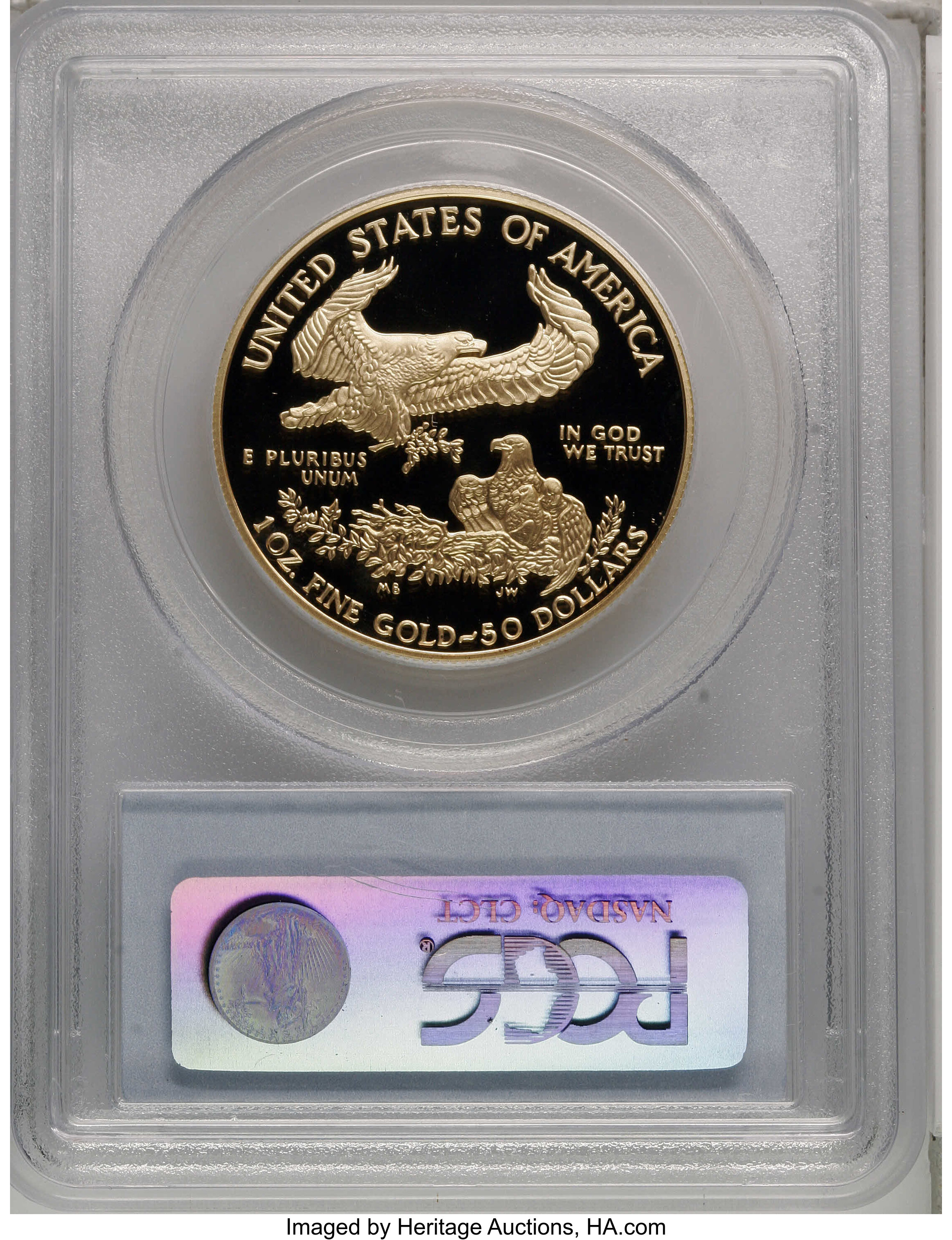1994-W G$50  Gold Eagle PR DCAM PR65 DCAM thumbnail 4