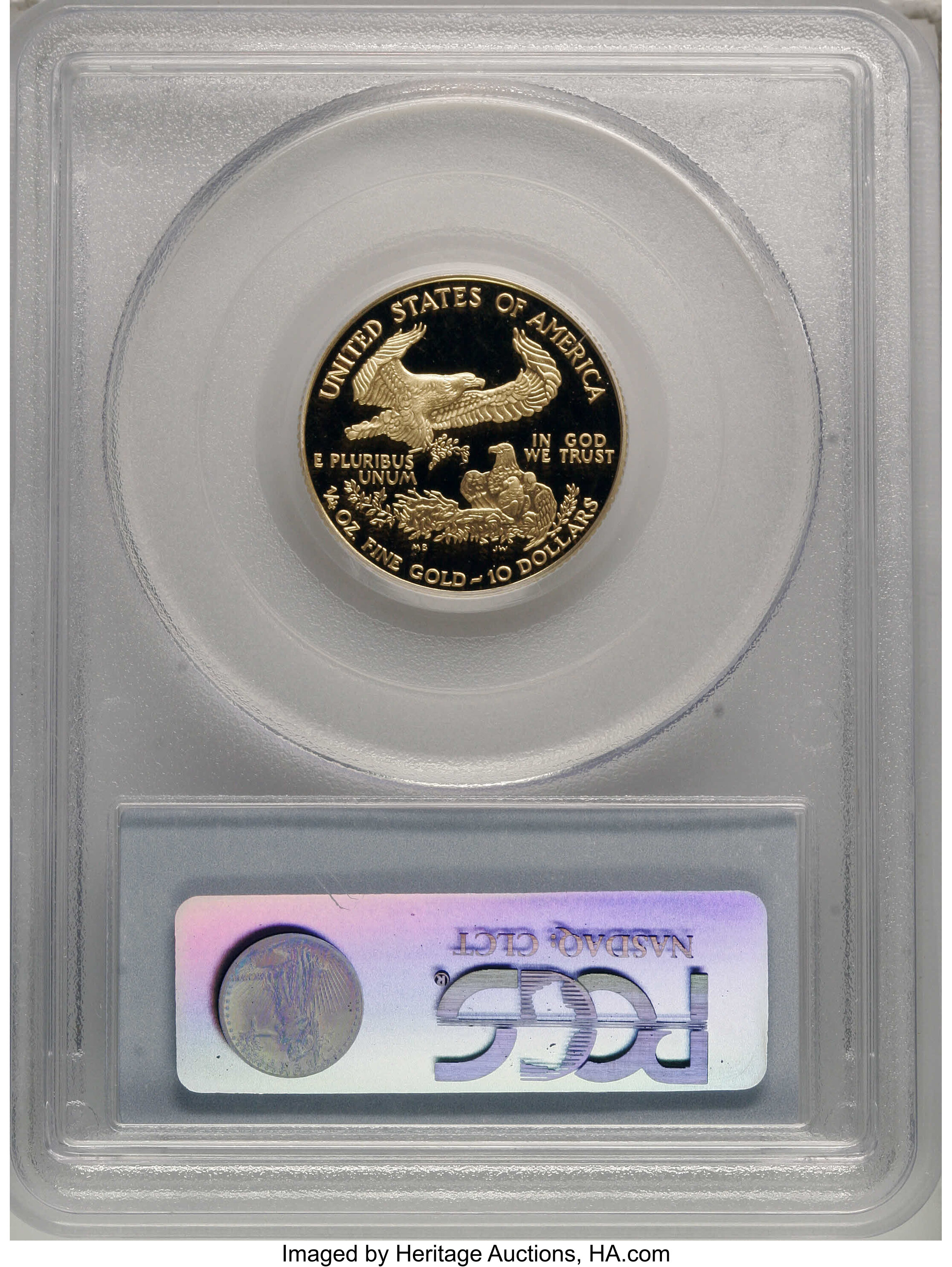 1995-W $10  Gold Eagle PR DCAM PR66 DCAM thumbnail 8