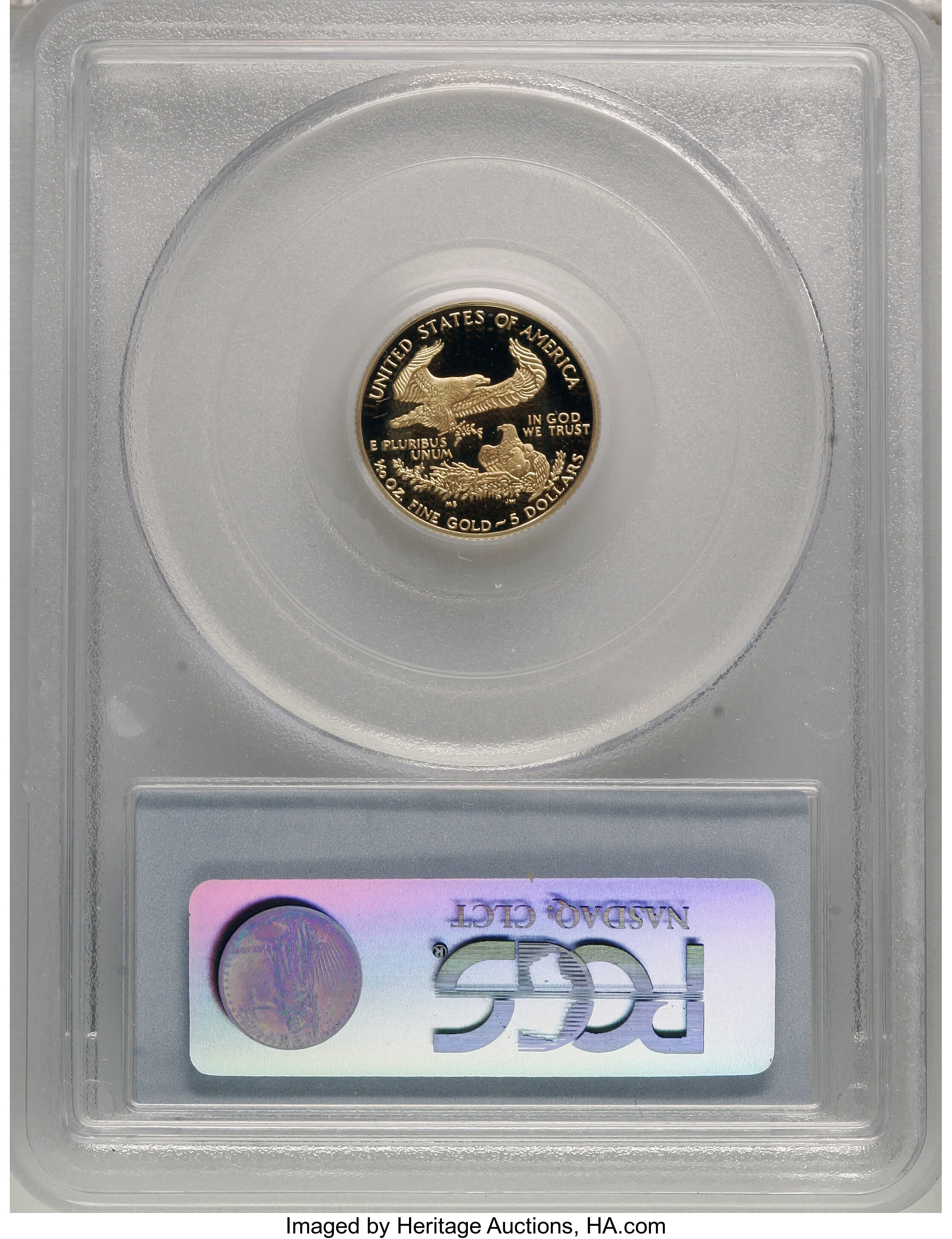 1996-W $5  Gold Eagle PR DCAM PR65 DCAM thumbnail 6