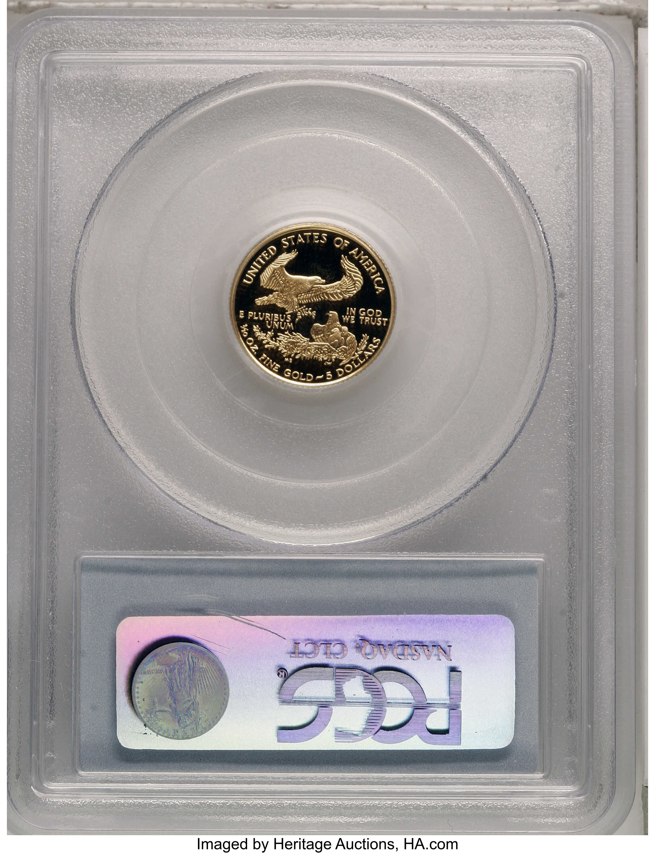 2001-W $5  Gold Eagle PR DCAM PR66 DCAM thumbnail 8
