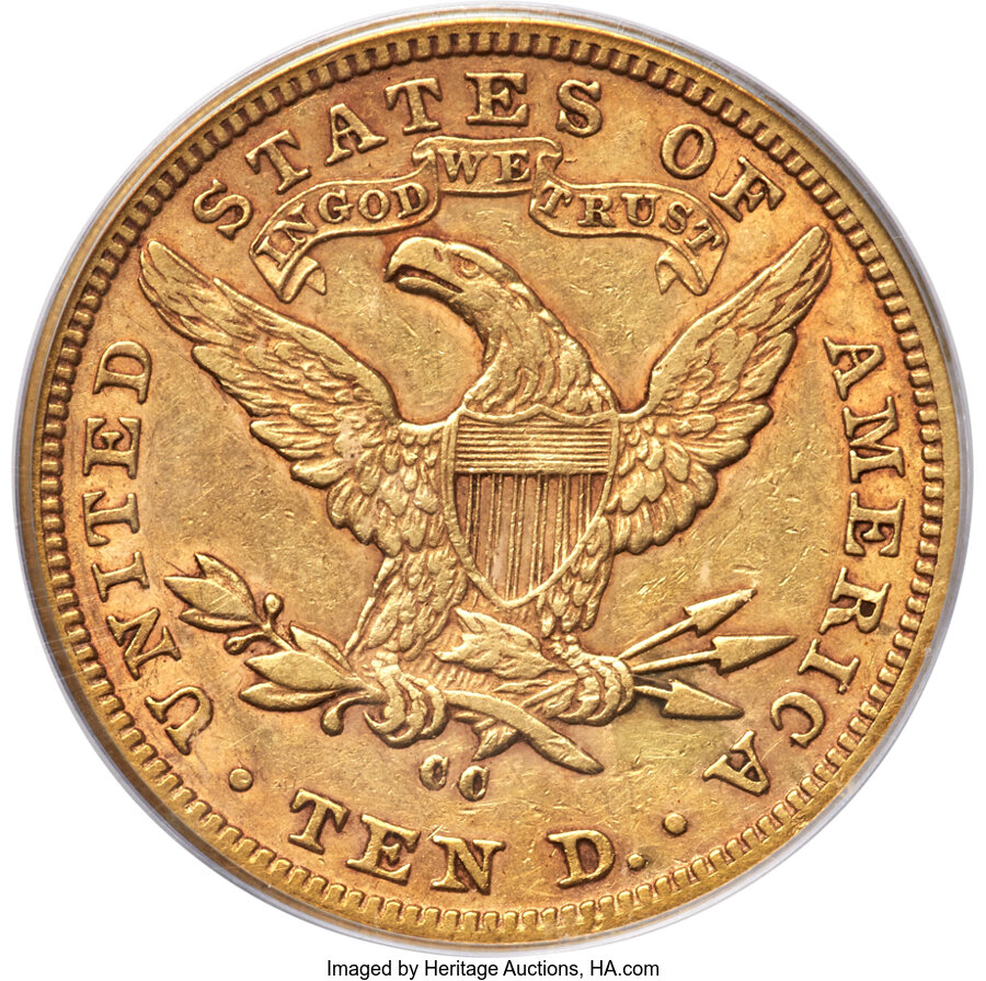 1881-CC $10 XF40 thumbnail 2