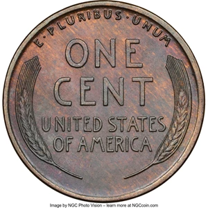 image for: 1911 1C MS65 Brown NGC. NGC Census: (50/5). PCGS Population: (40/6). CDN: $100 Whsle. Bid for NGC/PCGS MS65. Mintage 101,17...