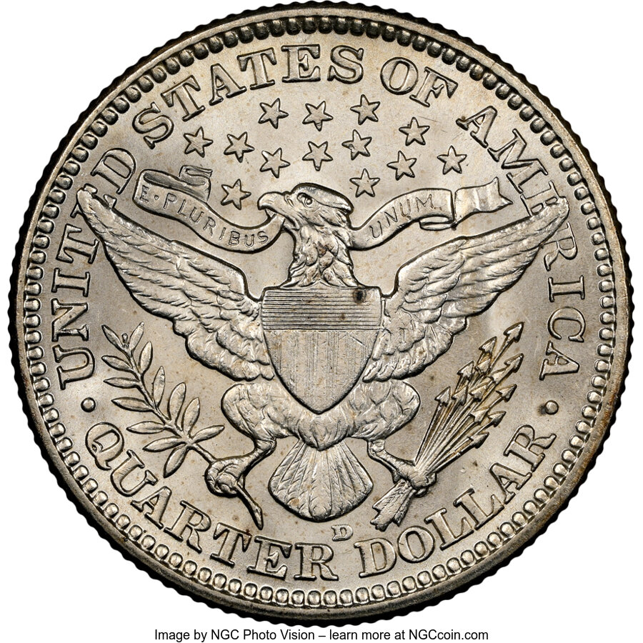1915-D 25c MS62 thumbnail 3