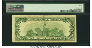 image for: Fr. 2161-K* $100 1950D Federal Reserve Star Note. PMG Very Fine 30....