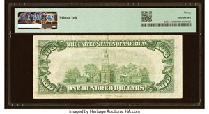 image for: Fr. 2155-C $100 1934C Federal Reserve Note. PMG Very Fine 30....