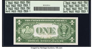 image for: Fr. 1607 $1 1935 Silver Certificate. PCGS Superb Gem New 68PPQ....