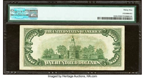 image for: Fr. 2155-E $100 1934C Federal Reserve Note. PMG Choice Very Fine 35....
