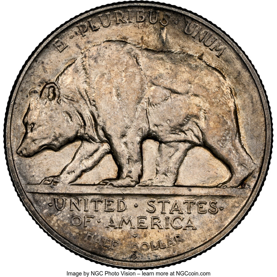 1925-S 50c California Jubilee MS61 thumbnail 2