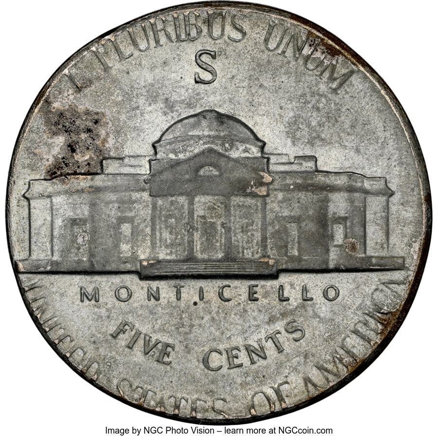 1943-S 5c Silver F12 thumbnail 18