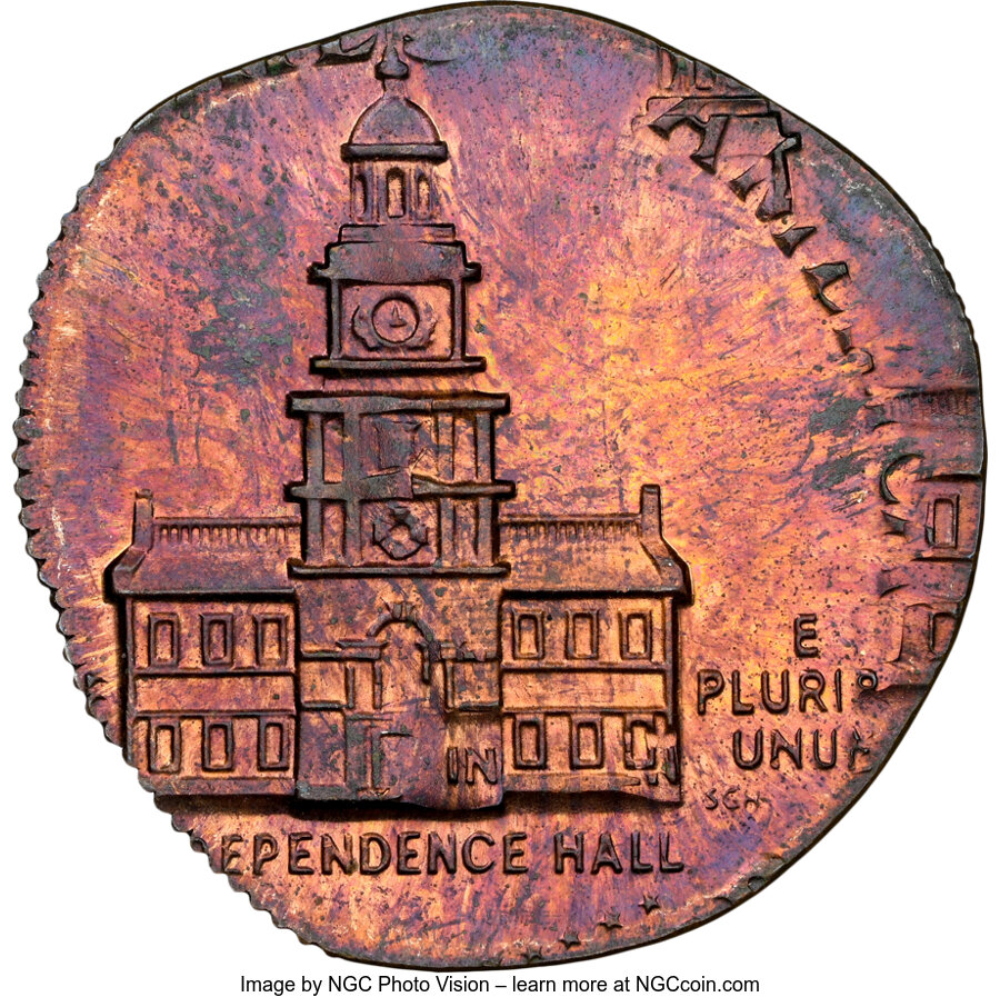 1976-S 50c Clad, Doubled Die Reverse, FS-801 PR thumbnail 16