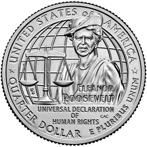 image for: 2023-P Eleanor Roosevelt 25c MS (2023p-25c-ms-er)