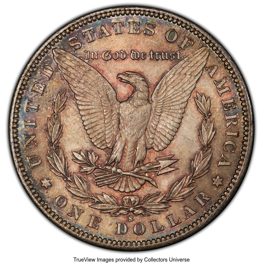 1886-S/S $1  Repunched Mintmark, VAM-2 MS67 thumbnail 19