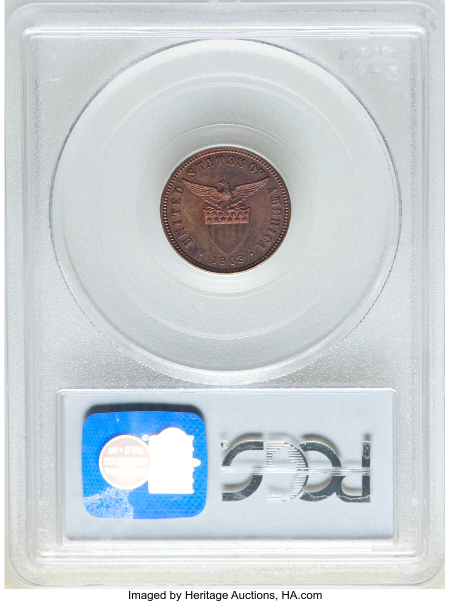 1903 1/2c U.S. Philippines PR RB PR64 RB thumbnail 4