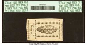 image for: New Jersey January 9, 1781 1s PCGS New 61....
