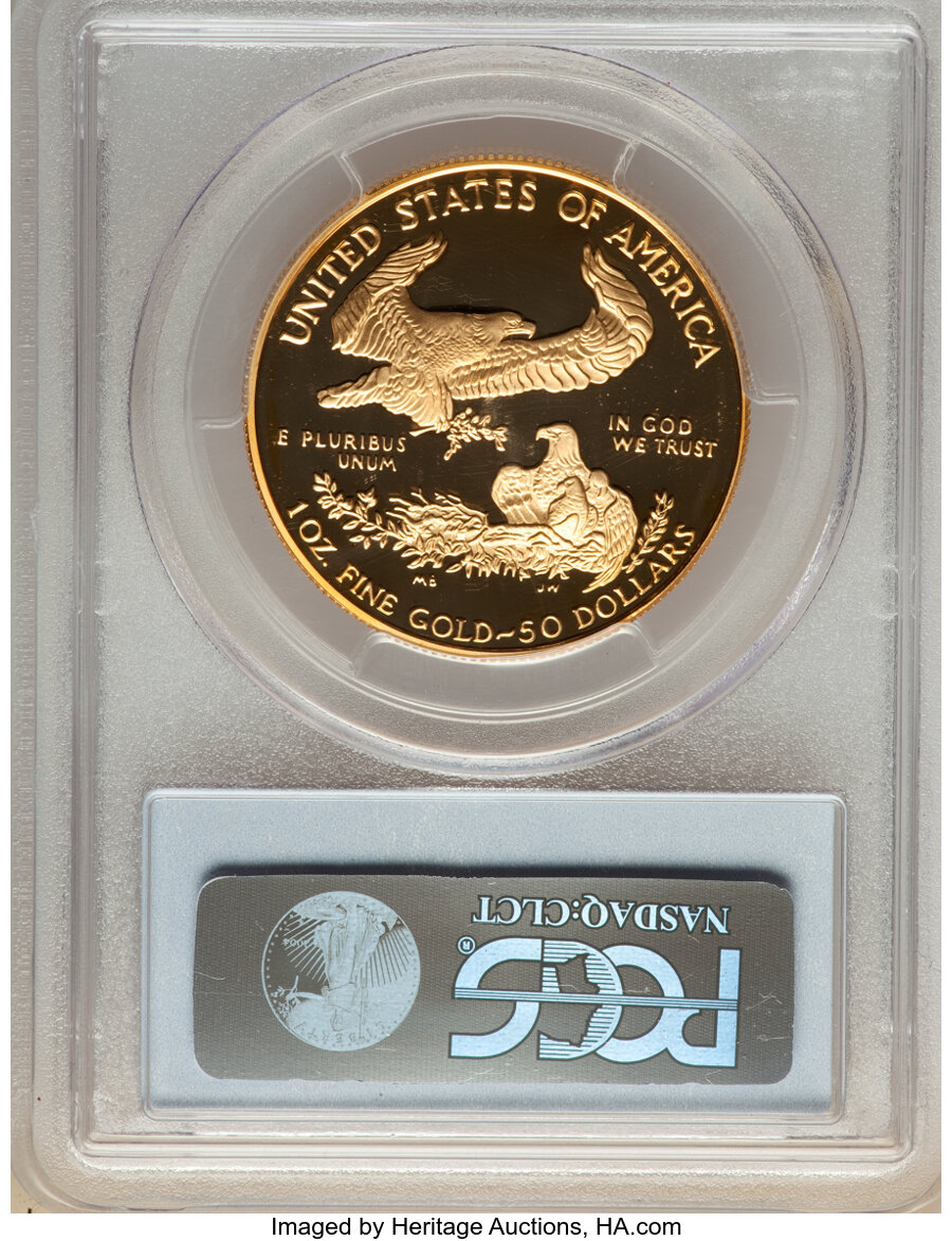 1996-W G$50  Gold Eagle PR DCAM PR65 DCAM thumbnail 4