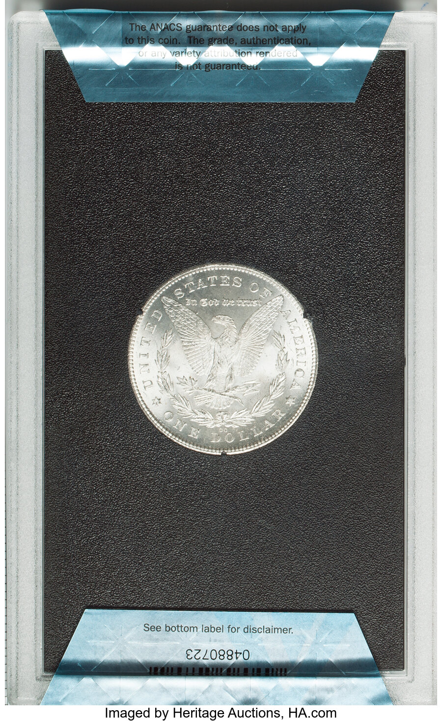 1880-CC $1  Reverse of 1878, 8/7, GSA Hoard, Hard package MS63 thumbnail 8