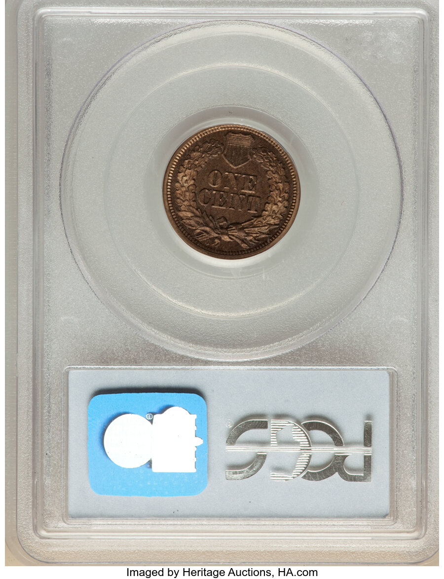 1863 1c PR64 thumbnail 6