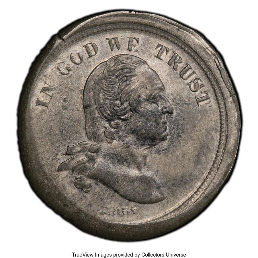 image for: 1866 $5 J-545 PR61 PCGS. Ex: Historical Scholar Collection. PCGS Population: (1/0 and 0/0+). NGC Census: (0/0 and 0/0+).  ...