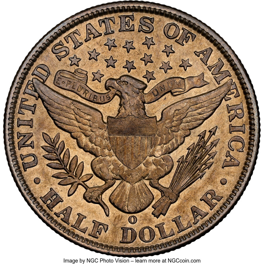 1903-O 50c AU55 CAC thumbnail 2