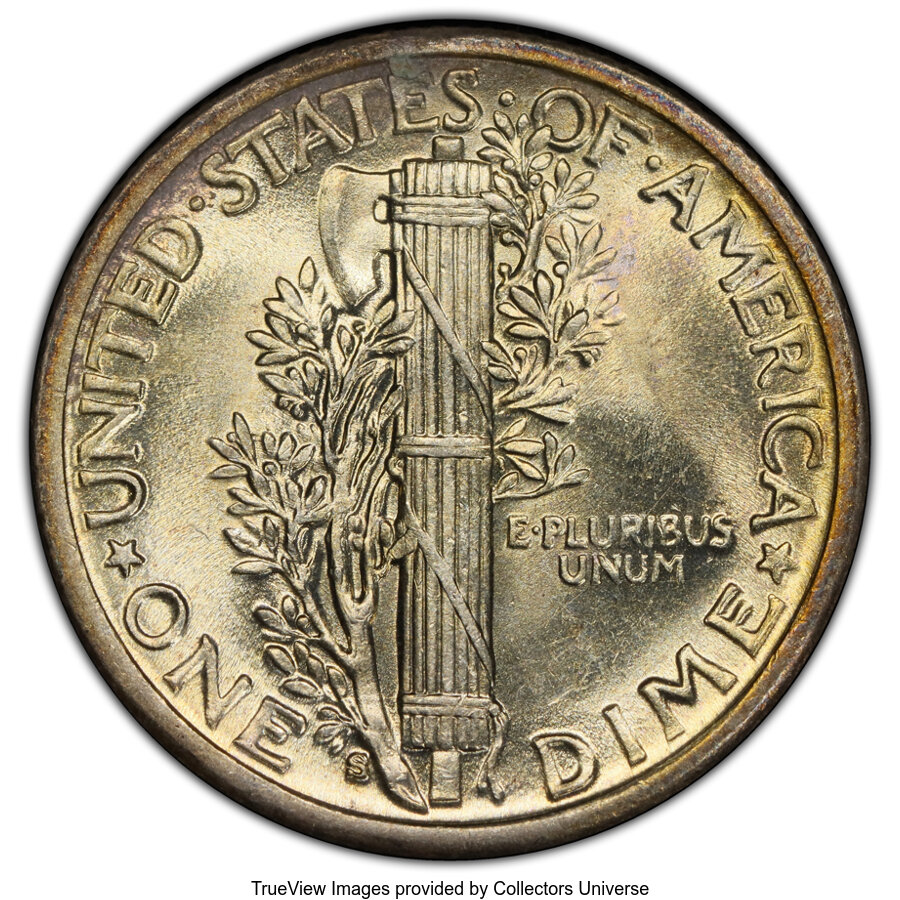 1917-S 10c MS FB MS62 FB thumbnail 9