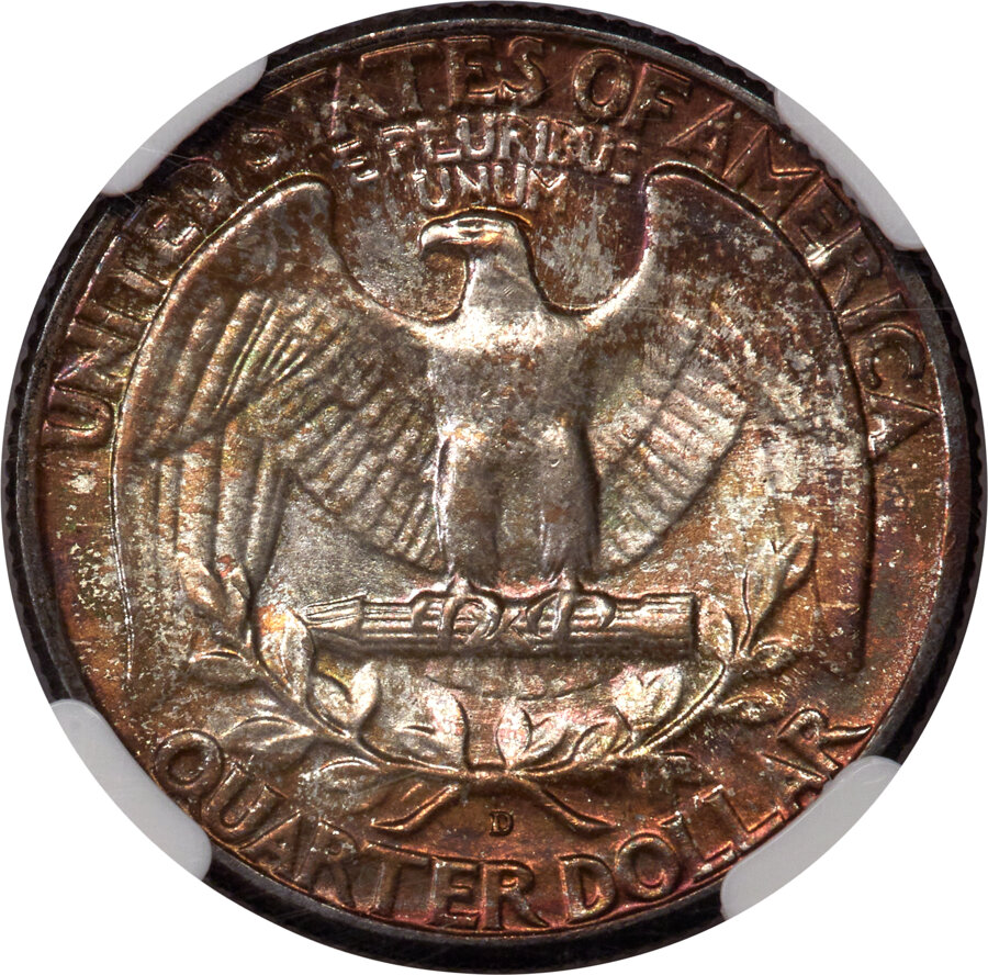 1946-D 25c MS68 thumbnail 4