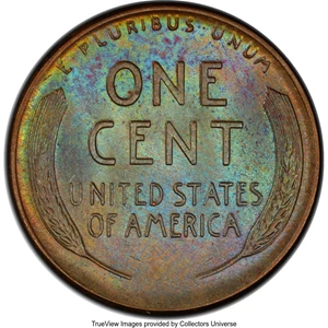 image for: 1948-D 1C MS65 Brown PCGS. PCGS Population: (11/1 and 0/1+). NGC Census: (1/1 and 0/0+). CDN: $2.50.Whsle. Bid for NGC/PCGS...