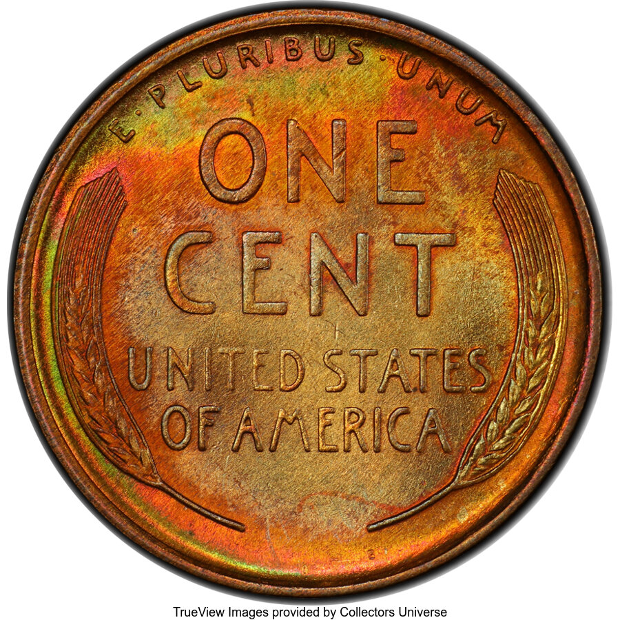 1909 1c Lincoln MS RB MS65 RB CAC thumbnail 9