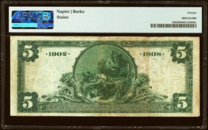 image for: Stevens Point, WI - $5 1902 Date Back Fr. 596 The Citizens National Bank Ch. # (M)4912 PMG Very Fine 20....