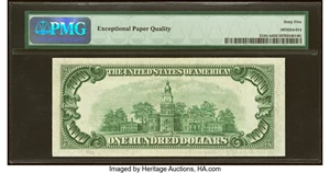image for: Fr. 2155-A $100 1934C Federal Reserve Note. PMG Gem Uncirculated 65 EPQ....