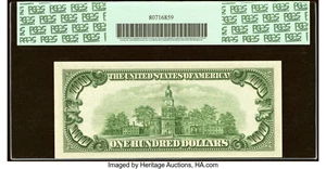 image for: Fr. 2160-J $100 1950C Federal Reserve Note. PCGS Gem New 66PPQ....