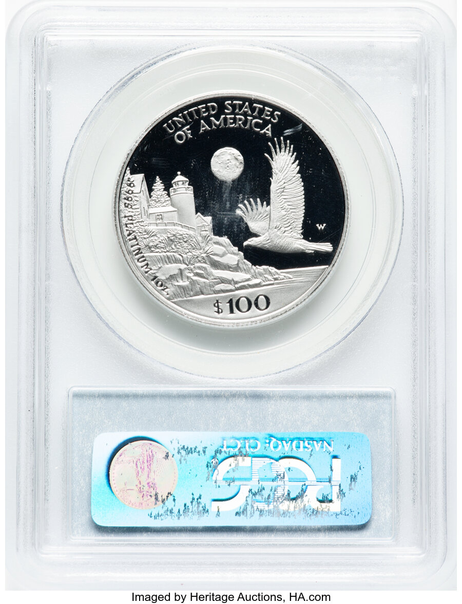 1998-W P$100  Platinum Eagle PR DCAM PR70 DCAM thumbnail 6
