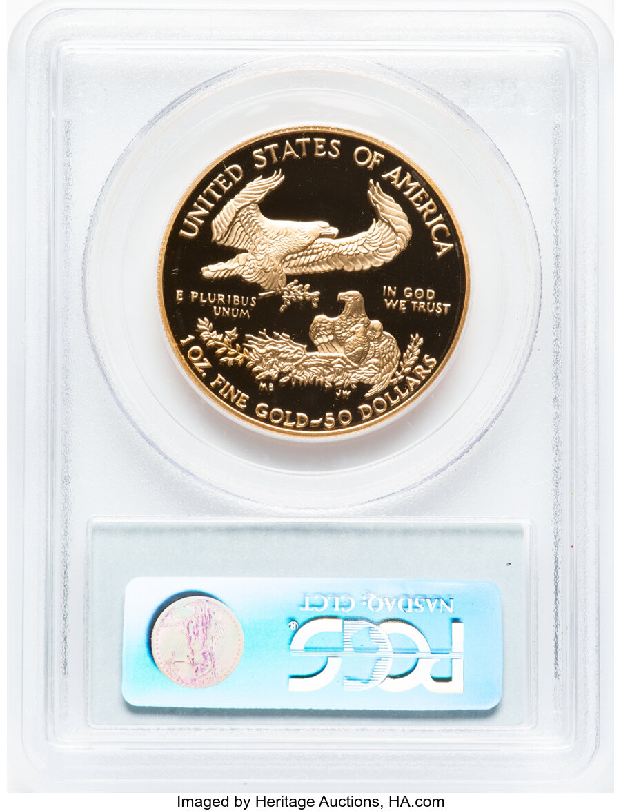 1997-W G$50  Gold Eagle PR DCAM PR70 DCAM thumbnail 6