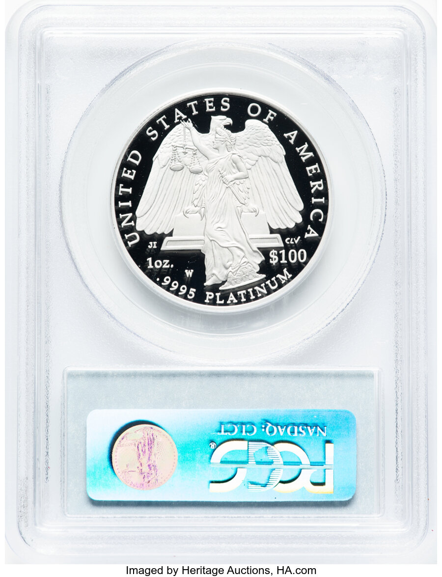 2008-W P$100  Platinum Eagle PR DCAM PR70 DCAM thumbnail 8