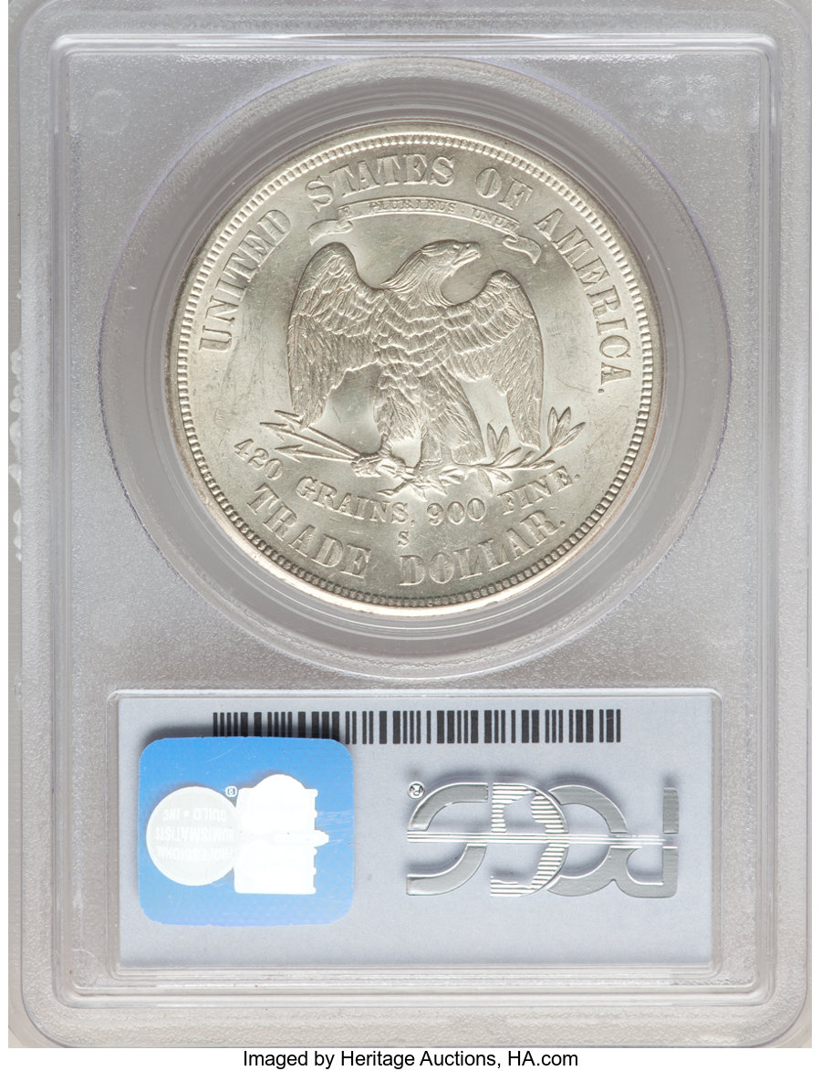 1875-S Trade$ Obverse I, Reverse I MS67 CAC thumbnail 19