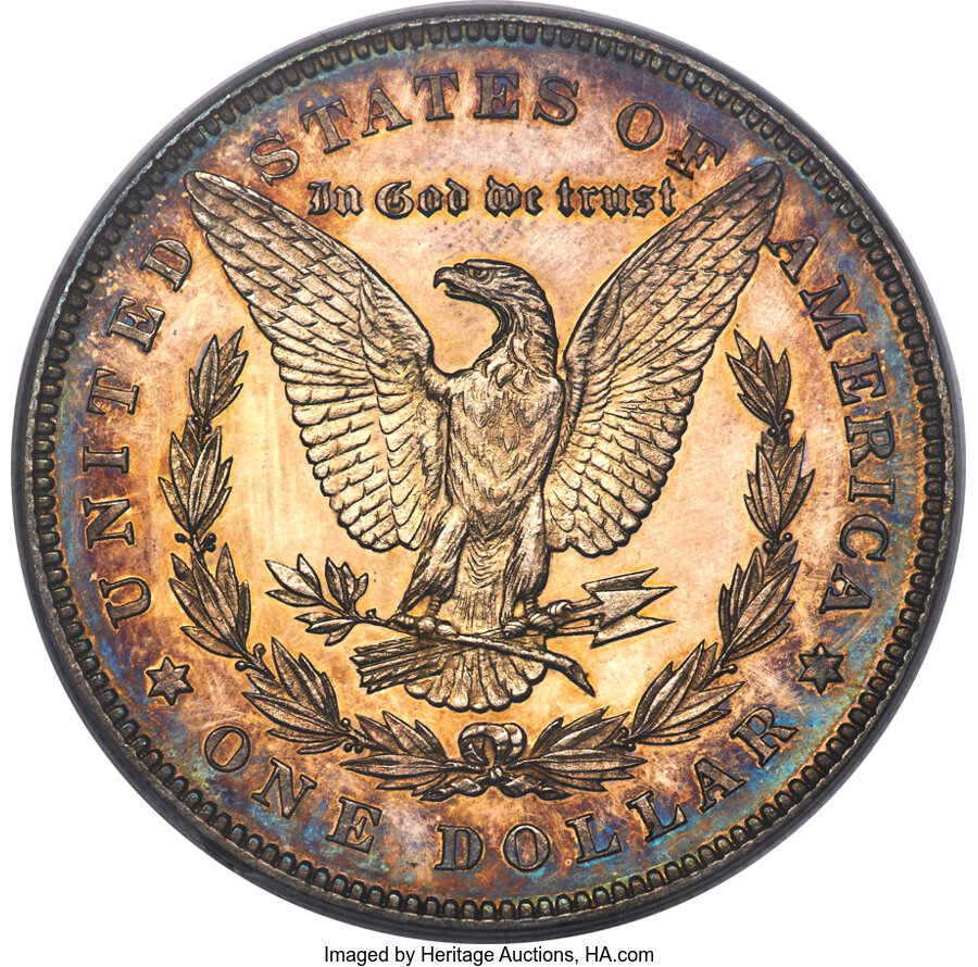 1878 7TF $1  Reverse of 1878 PR CAM PR64 CAM thumbnail 7