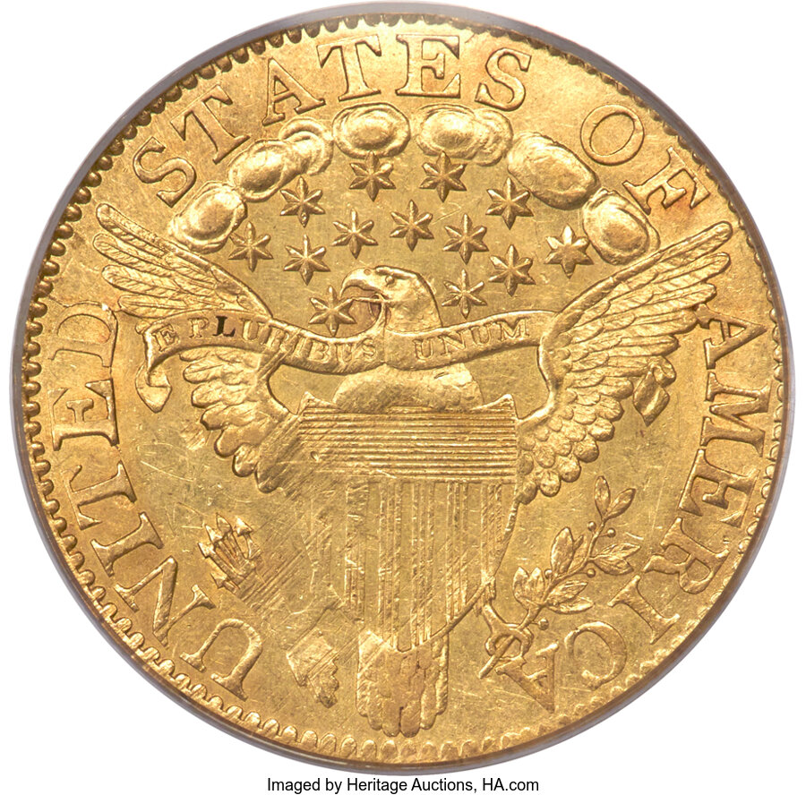 1799 $5  Large Stars Reverse, BD-8 VF25 thumbnail 2