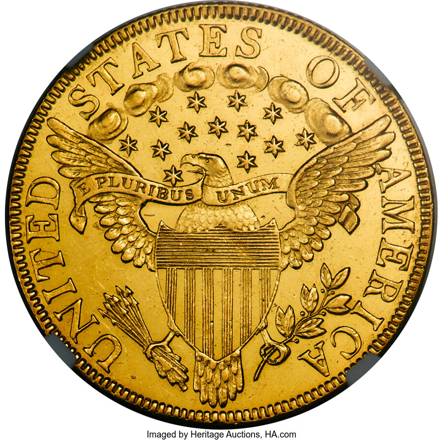 1799 $10  Small Stars Obverse, BD-6 VF30 thumbnail 23