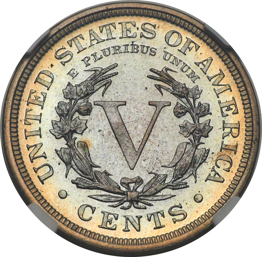 1903 5c PR68 CAC thumbnail 6