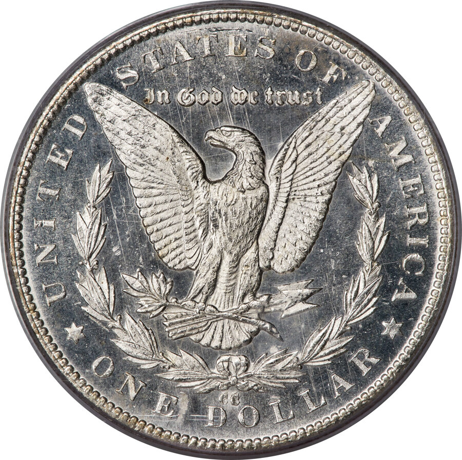 1879-CC $1  Capped Die MS PL AU50 PL thumbnail 2