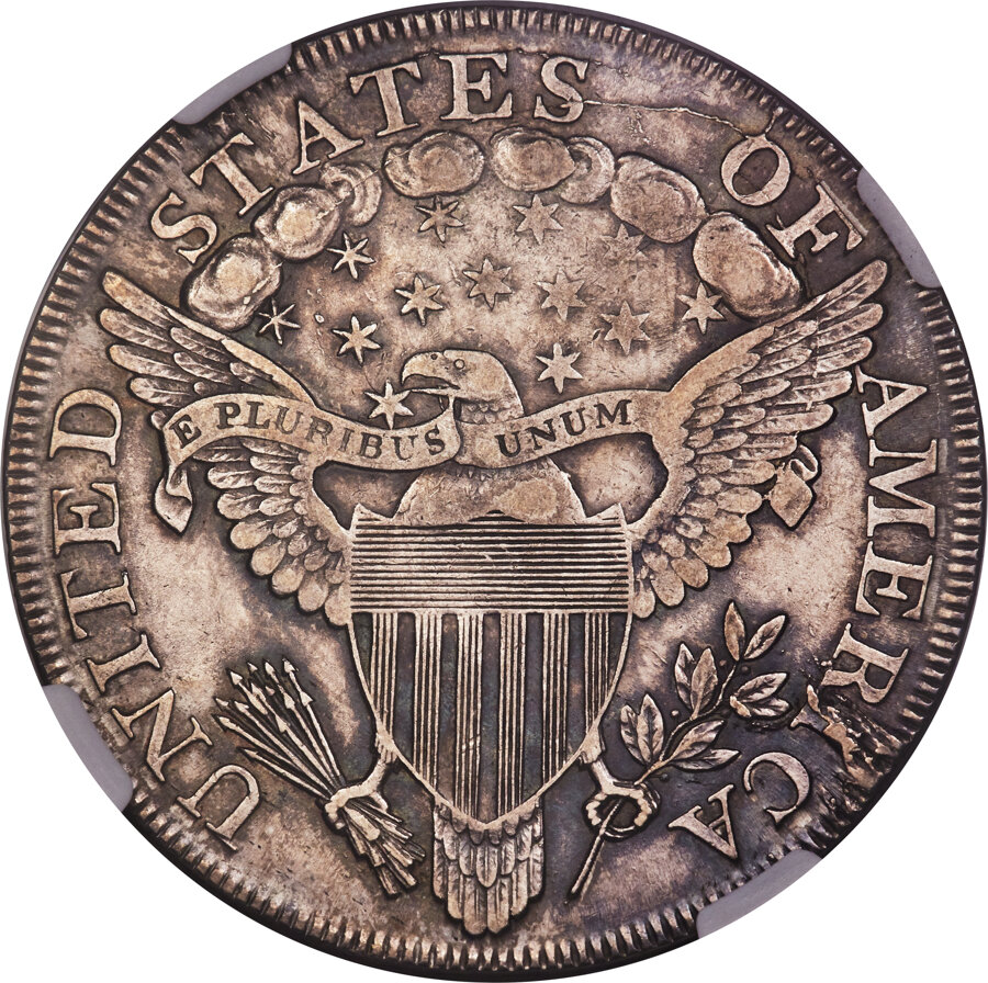 1799/8 $1  13 Stars Reverse, B-1, BB-142 MS66 thumbnail 18