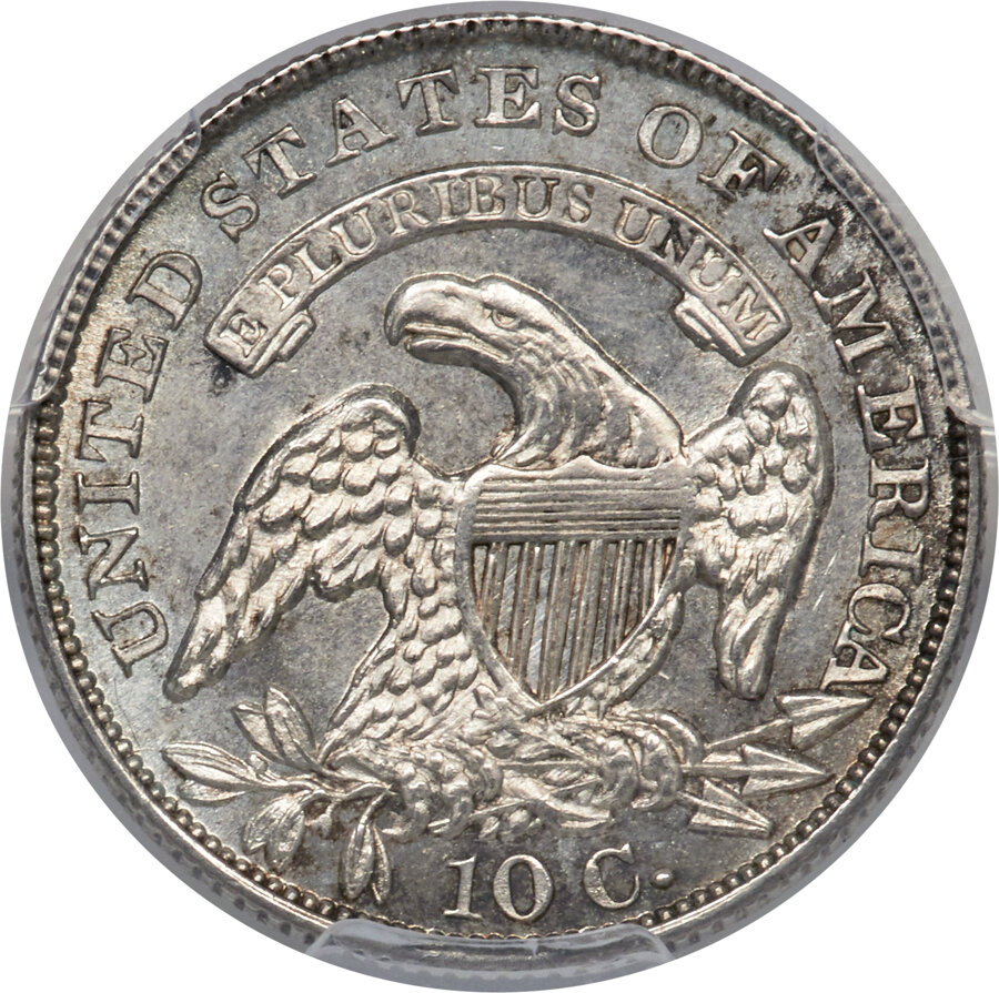 1834 10c Large 4, JR-6 AG3 thumbnail 12