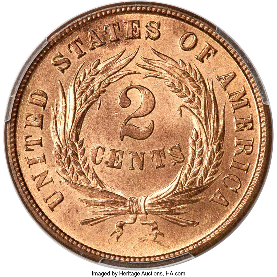 1866 2c MS RD MS66 RD thumbnail 22