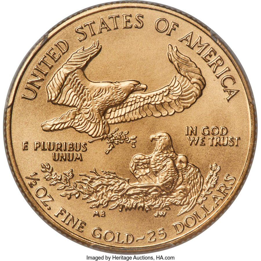 1997 $25  Gold Eagle MS70 thumbnail 8