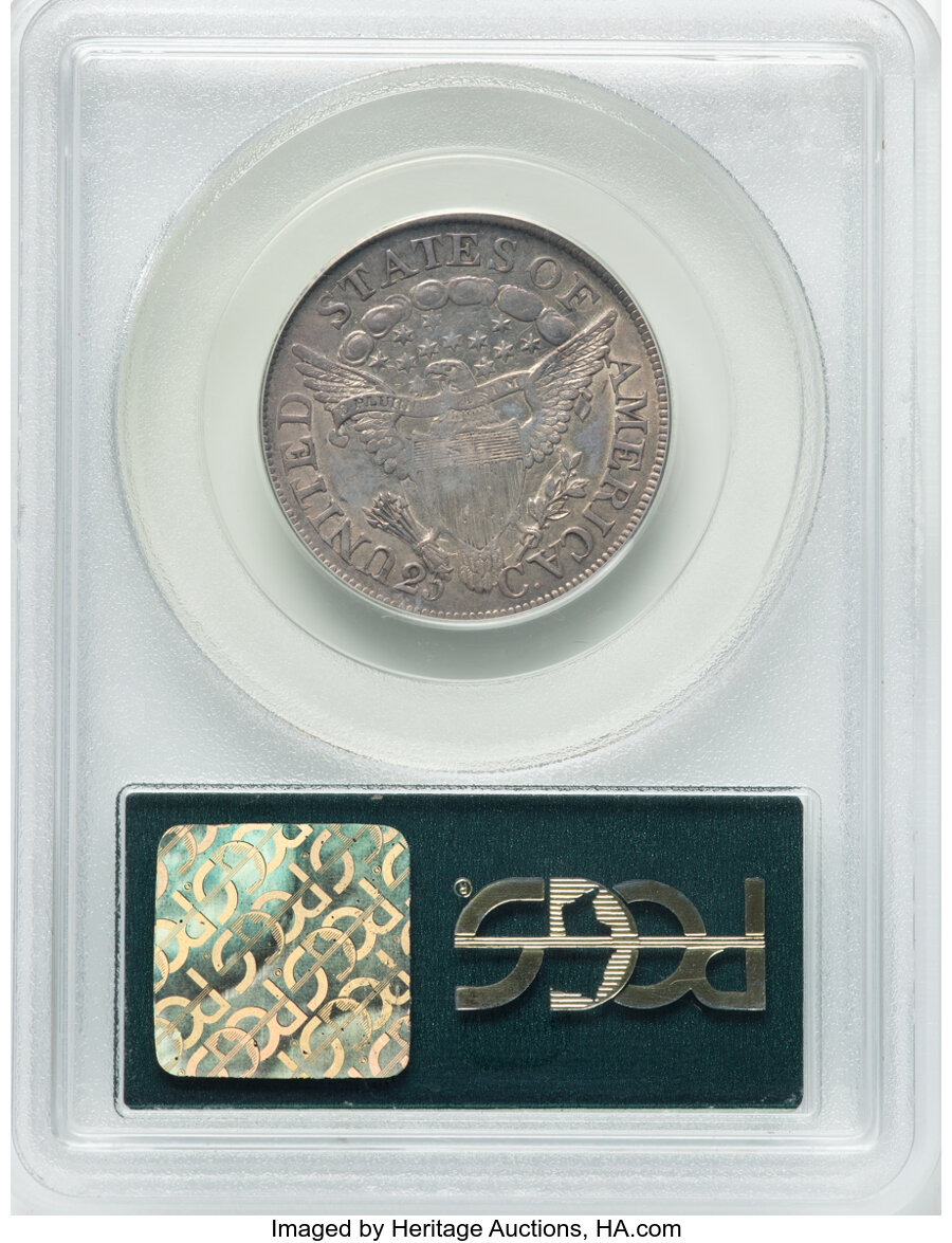 1806/5 25c XF45 thumbnail 2