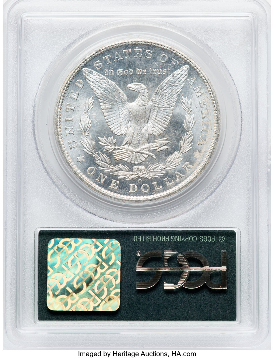 1904-O $1  MS PL AU50 PL CAC thumbnail 2