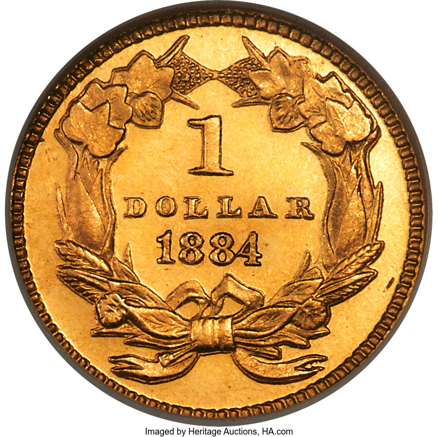 1884 G$1 PR61 CAC thumbnail 11