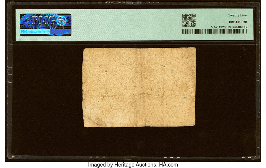 May 5, 1777 $8  Virginia (Fr. VA119) thumbnail 7