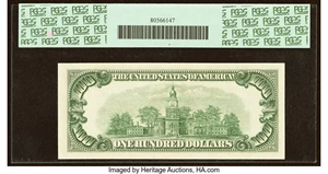 image for: Fr. 2161-D $100 1950D Federal Reserve Note. PCGS Gem New 65PPQ....