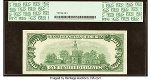 image for: Fr. 2161-L $100 1950D Federal Reserve Note. PCGS Gem New 66PPQ....